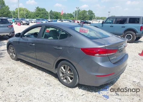 2018 Hyundai Elantra Sel z USA, uszkodzony, nr VIN 5NPD84LF2JH368718